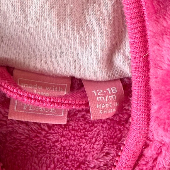 Baby Girl Clothes Lot 5pc 12-18 Months The Place Gap Simple Joys Hearts - Picture 9 of 13